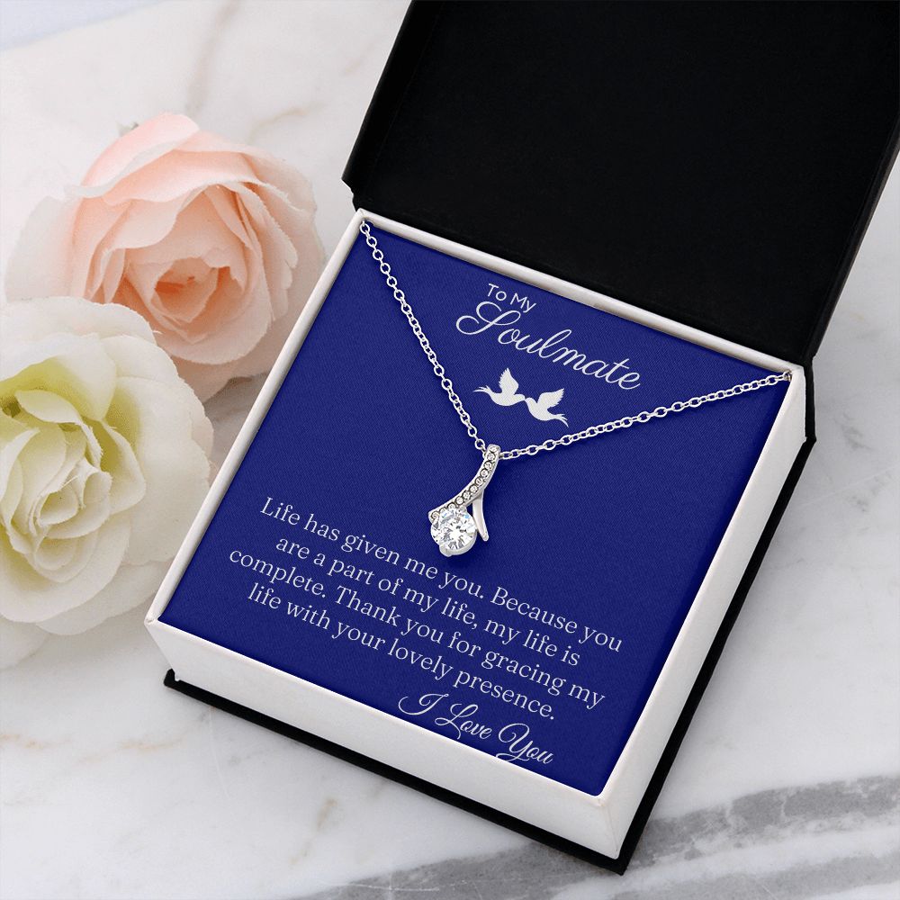 My Soulmate | Alluring Beauty Necklace - Blue