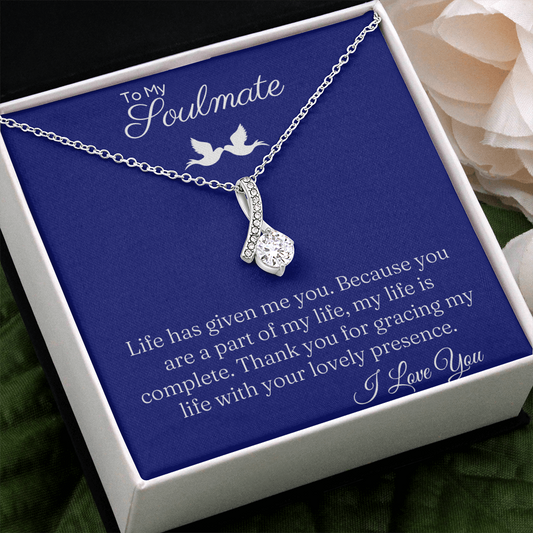 My Soulmate | Alluring Beauty Necklace - Blue