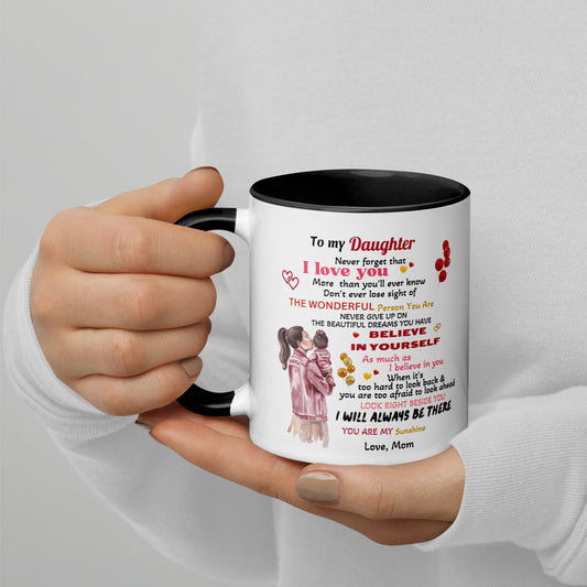 To My Daughter Mug