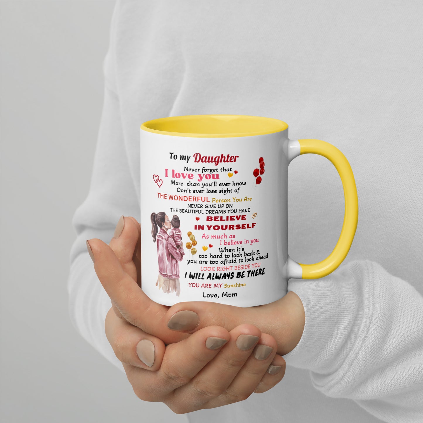 To My Daughter Mug