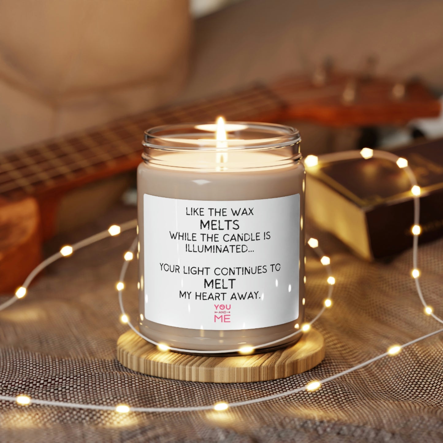 Melted Hearted Scented Candle