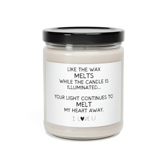 Melted Hearted Scented Candle