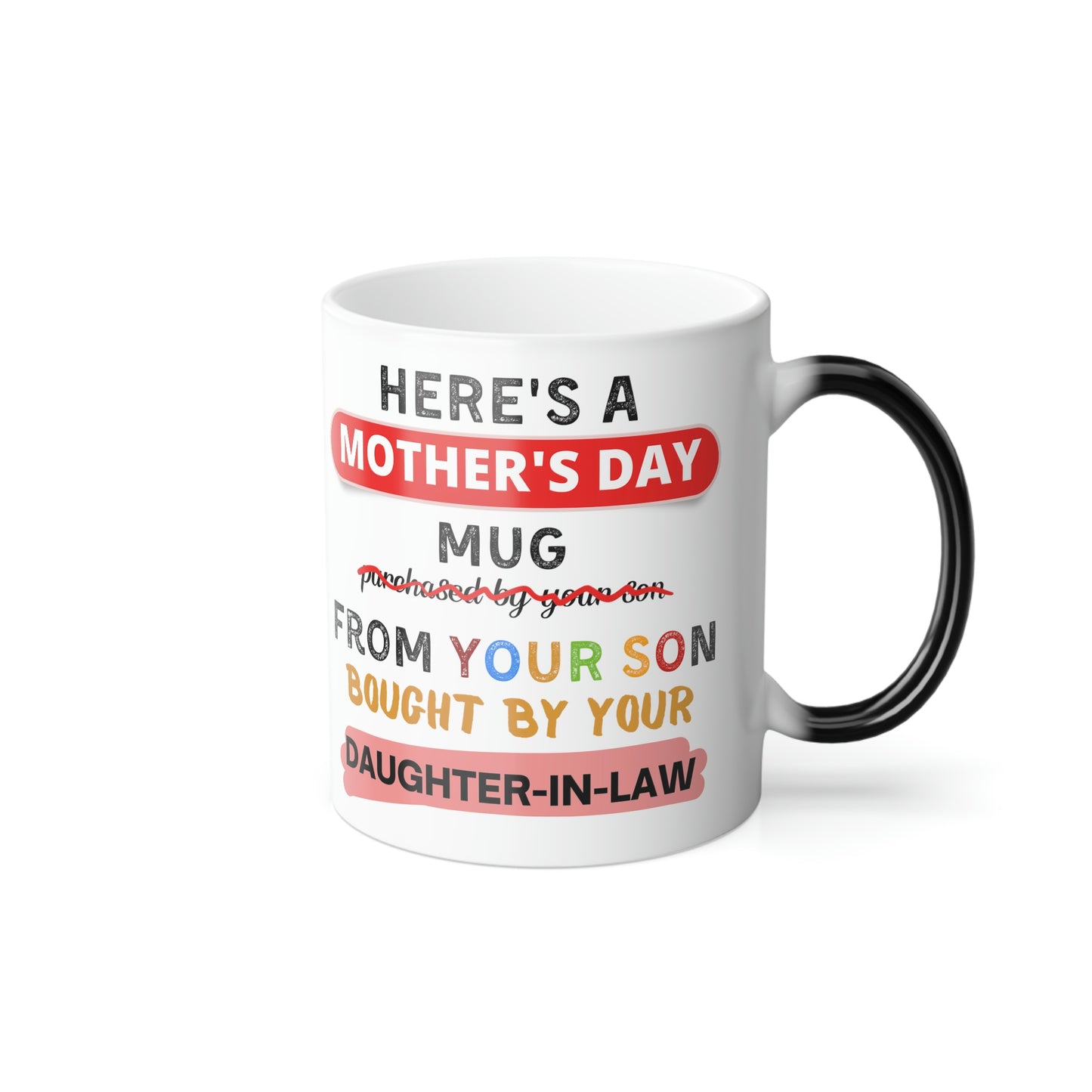 Color Morphing Mug, 11oz