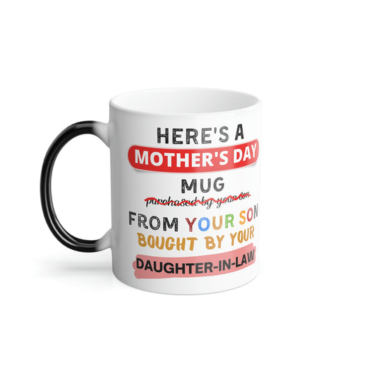 Color Morphing Mug, 11oz