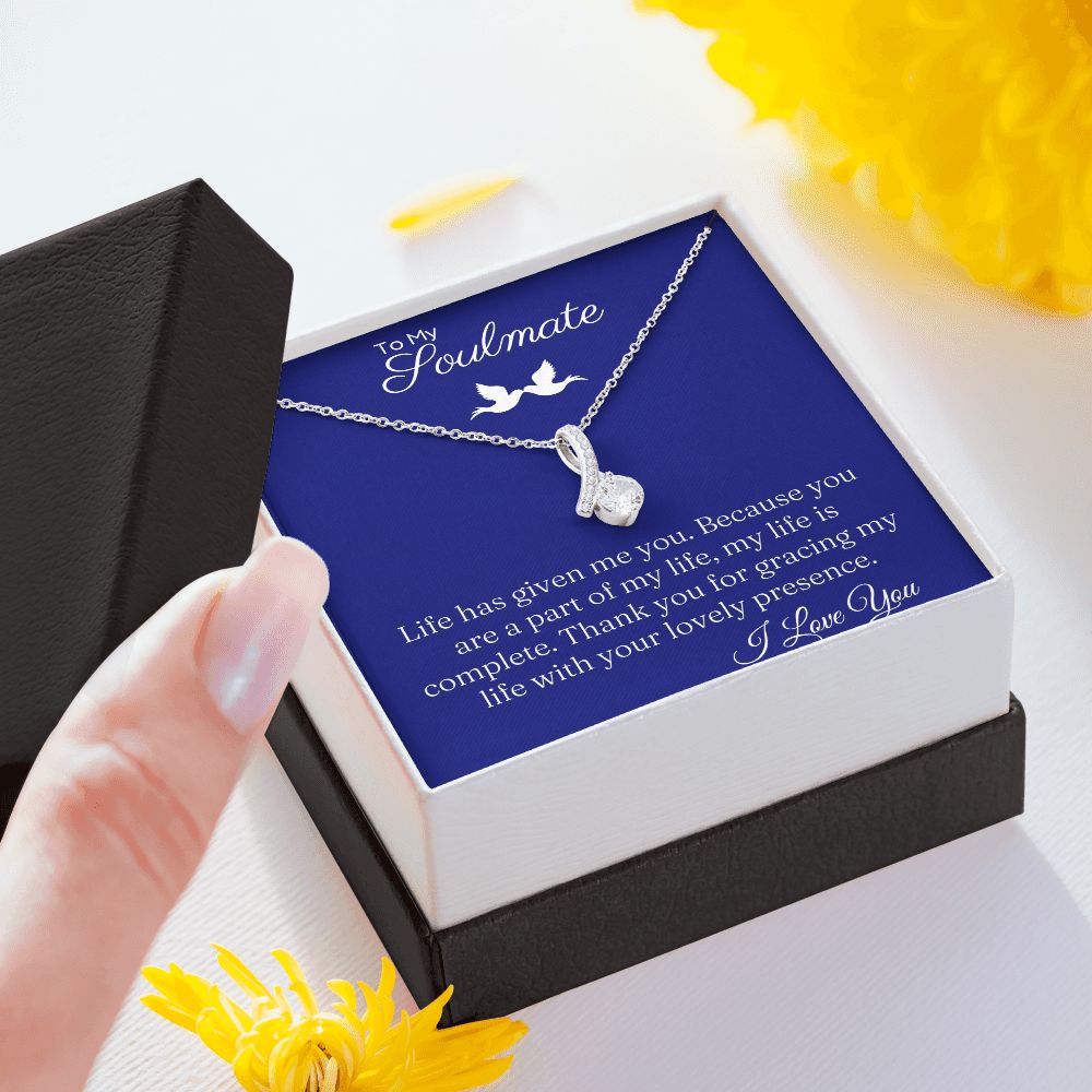 My Soulmate | Alluring Beauty Necklace - Blue