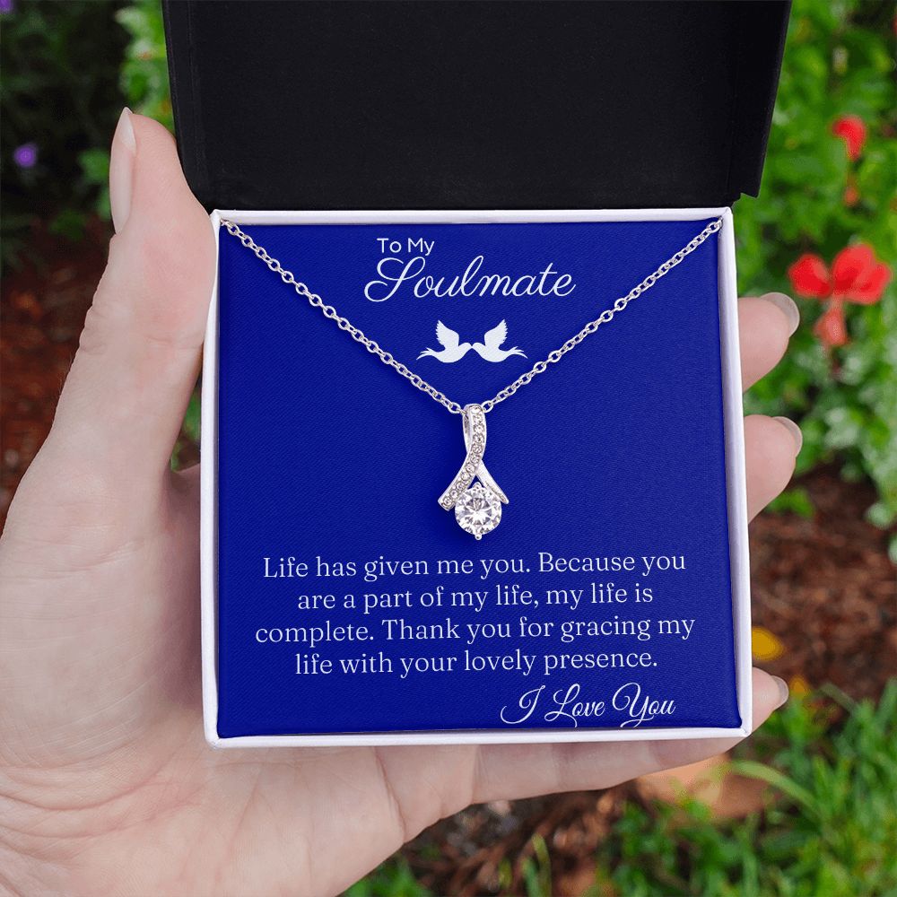 My Soulmate | Alluring Beauty Necklace - Blue