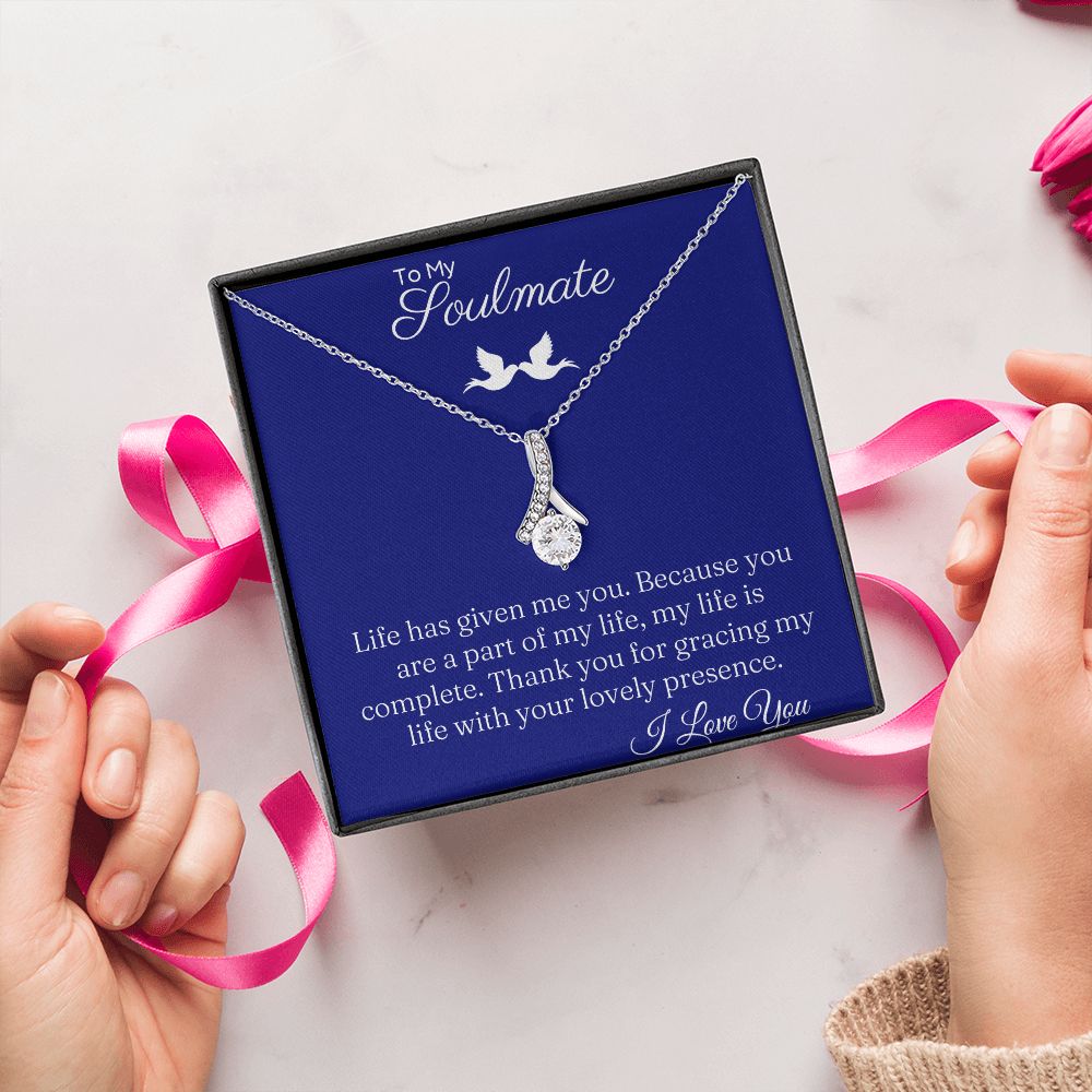 My Soulmate | Alluring Beauty Necklace - Blue