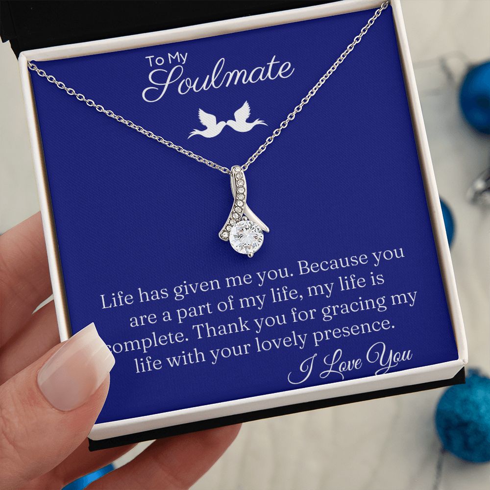 My Soulmate | Alluring Beauty Necklace - Blue