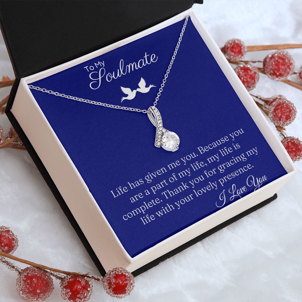 My Soulmate | Alluring Beauty Necklace - Blue