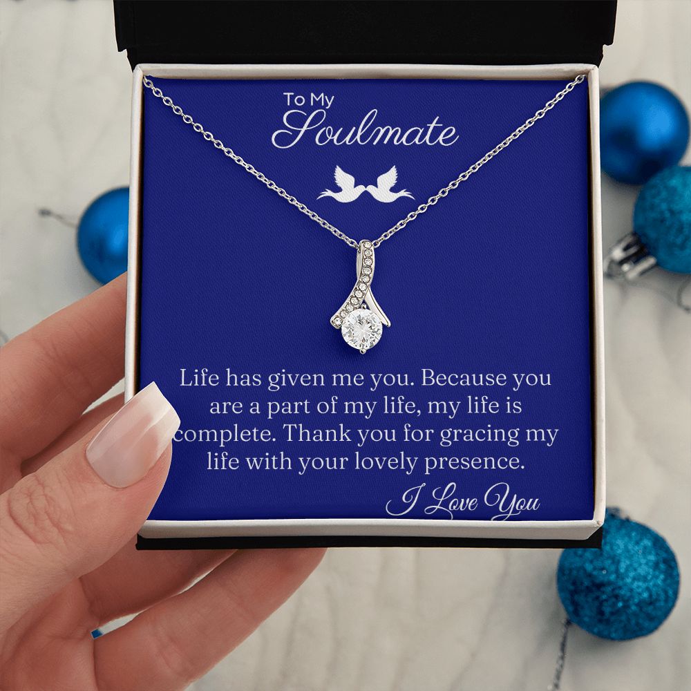 My Soulmate | Alluring Beauty Necklace - Blue