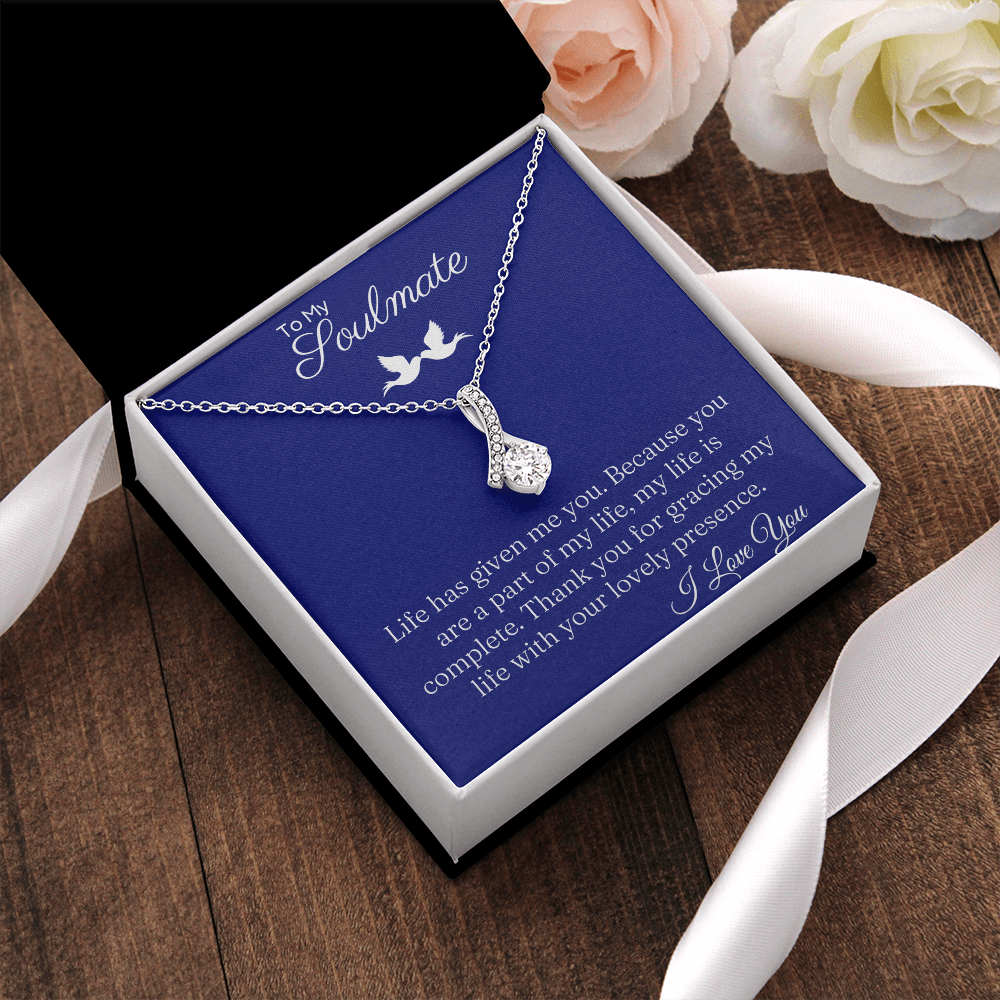 My Soulmate | Alluring Beauty Necklace - Blue