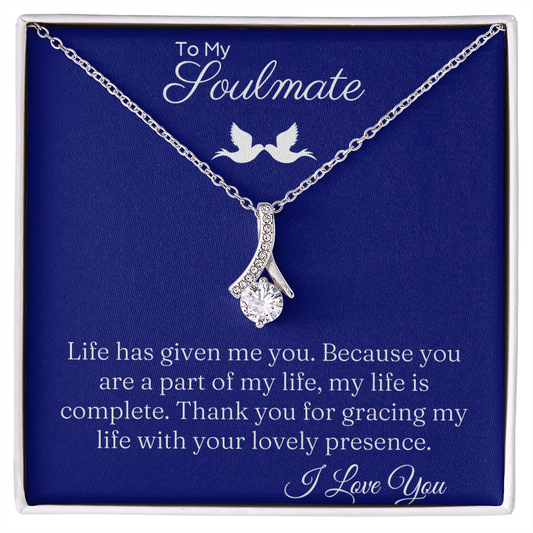 My Soulmate | Alluring Beauty Necklace - Blue