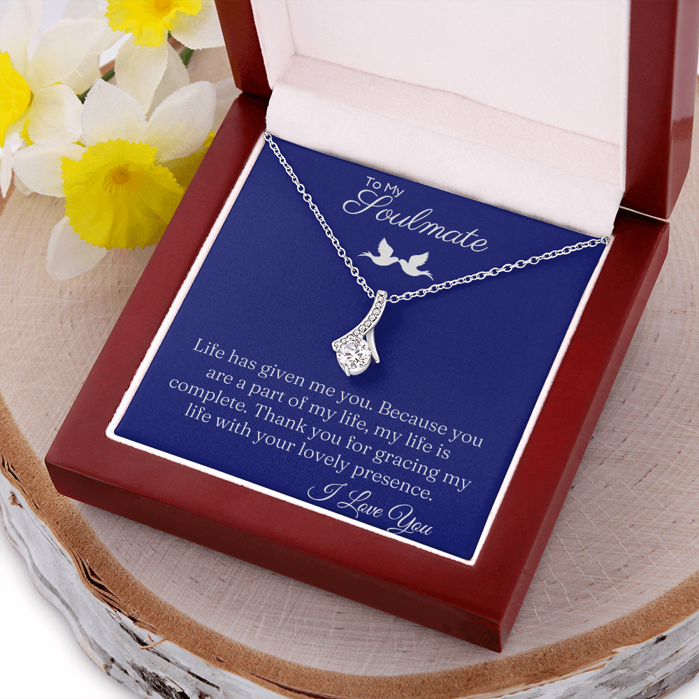 My Soulmate | Alluring Beauty Necklace - Blue