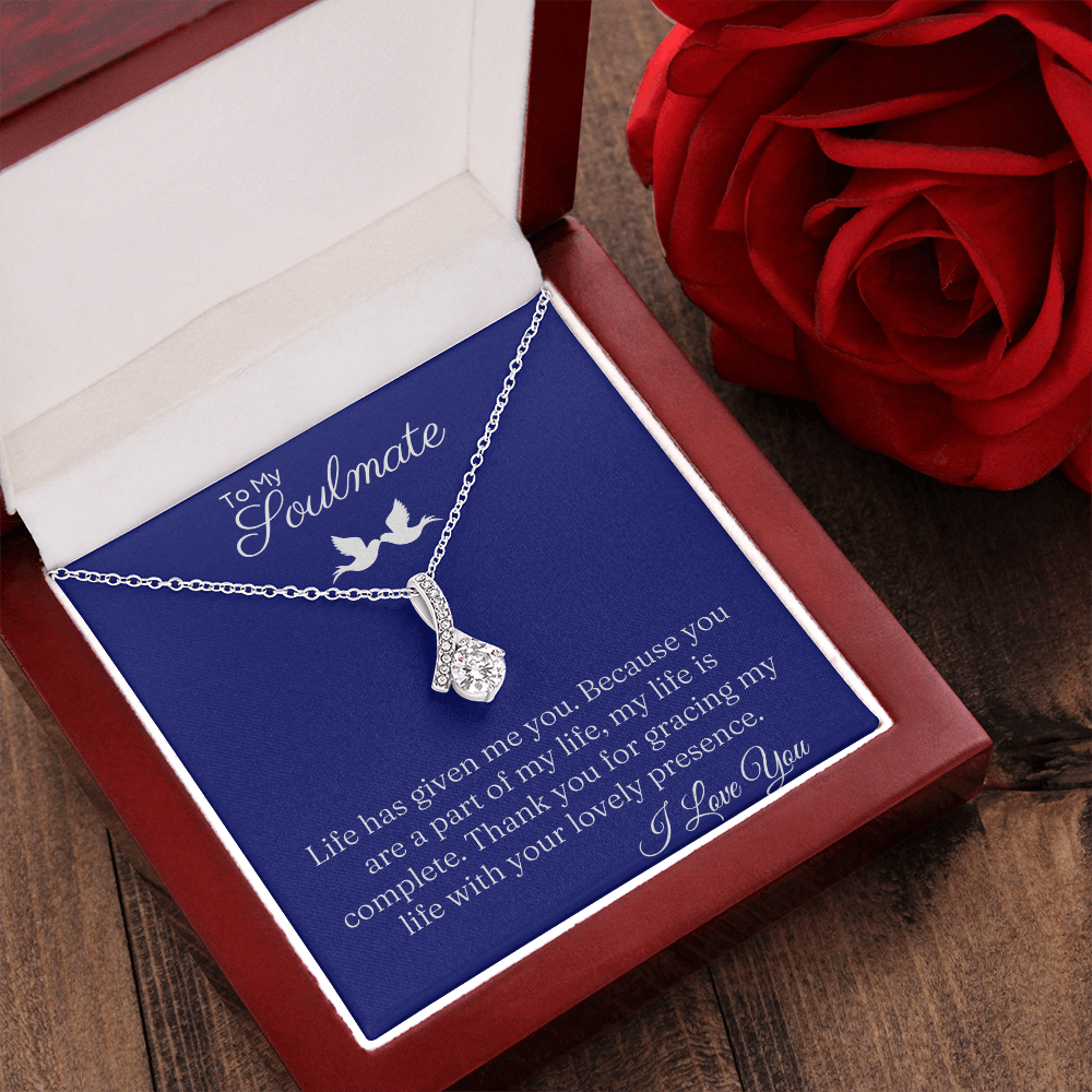 My Soulmate | Alluring Beauty Necklace - Blue