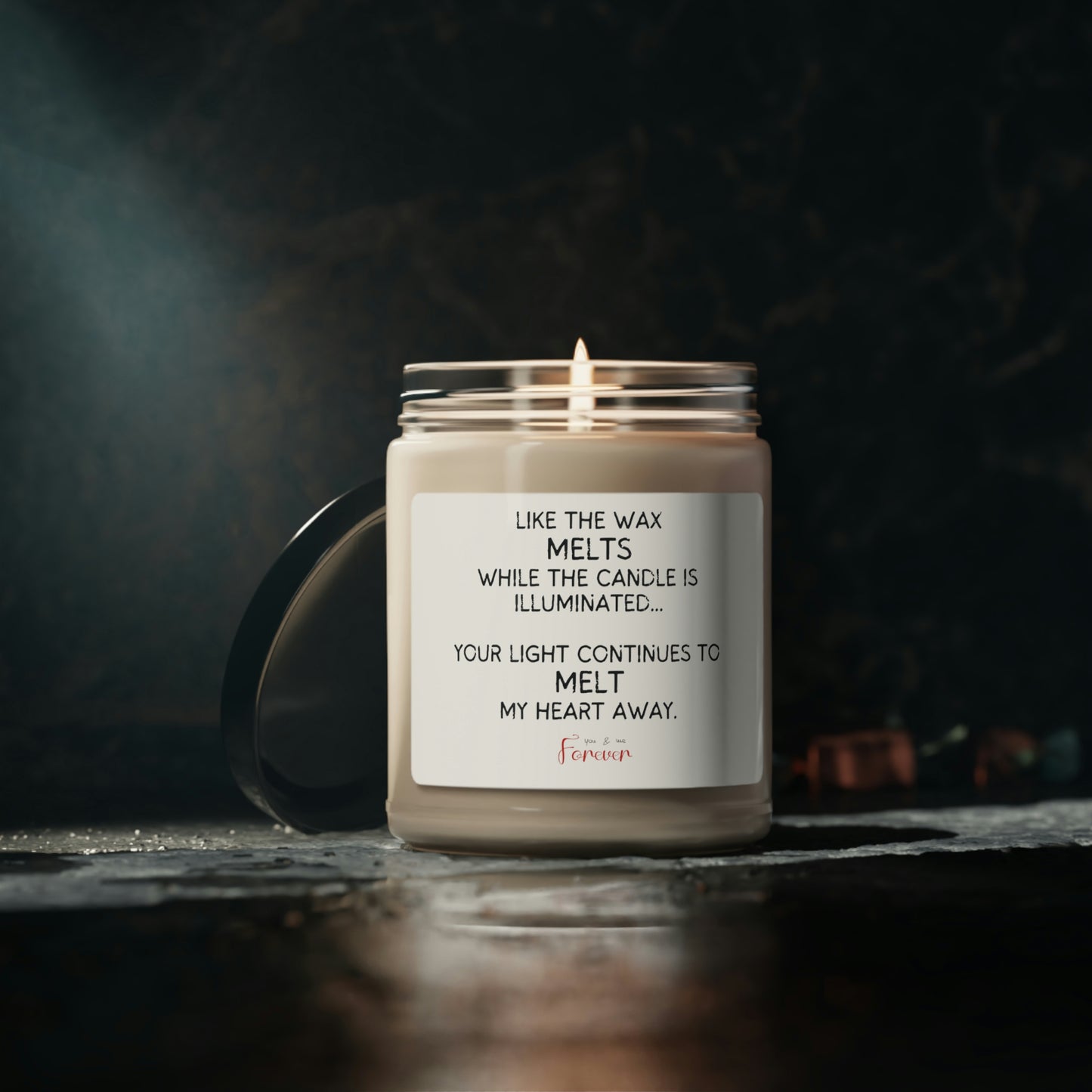 Melted Hearted Scented Candle