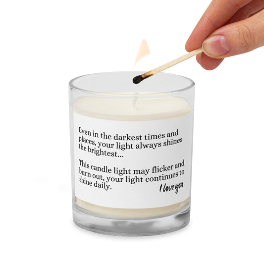 Brightest Light Candle Jar