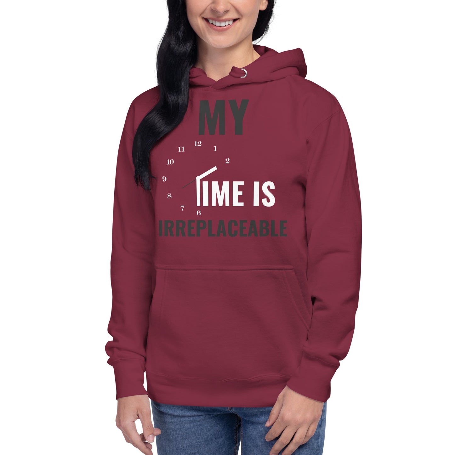 Irreplaceable Time Unisex Hoodie