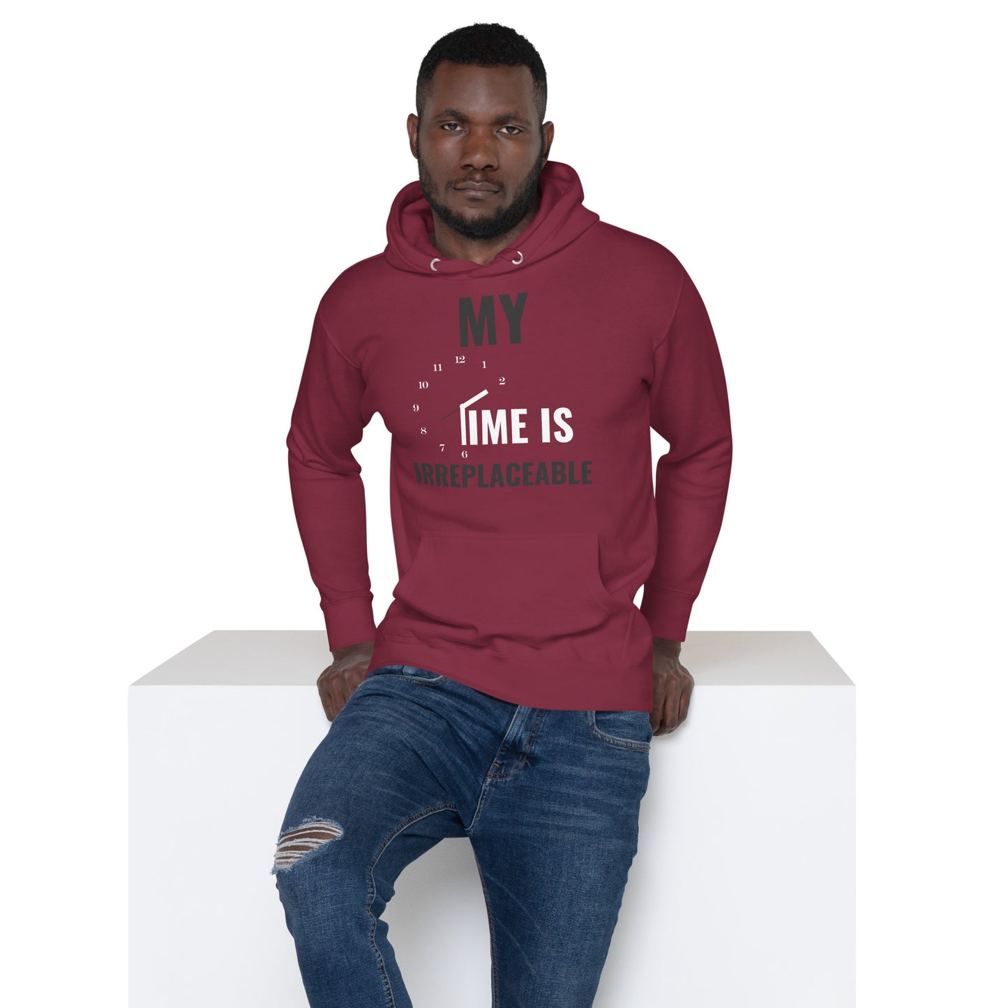 Irreplaceable Time Unisex Hoodie