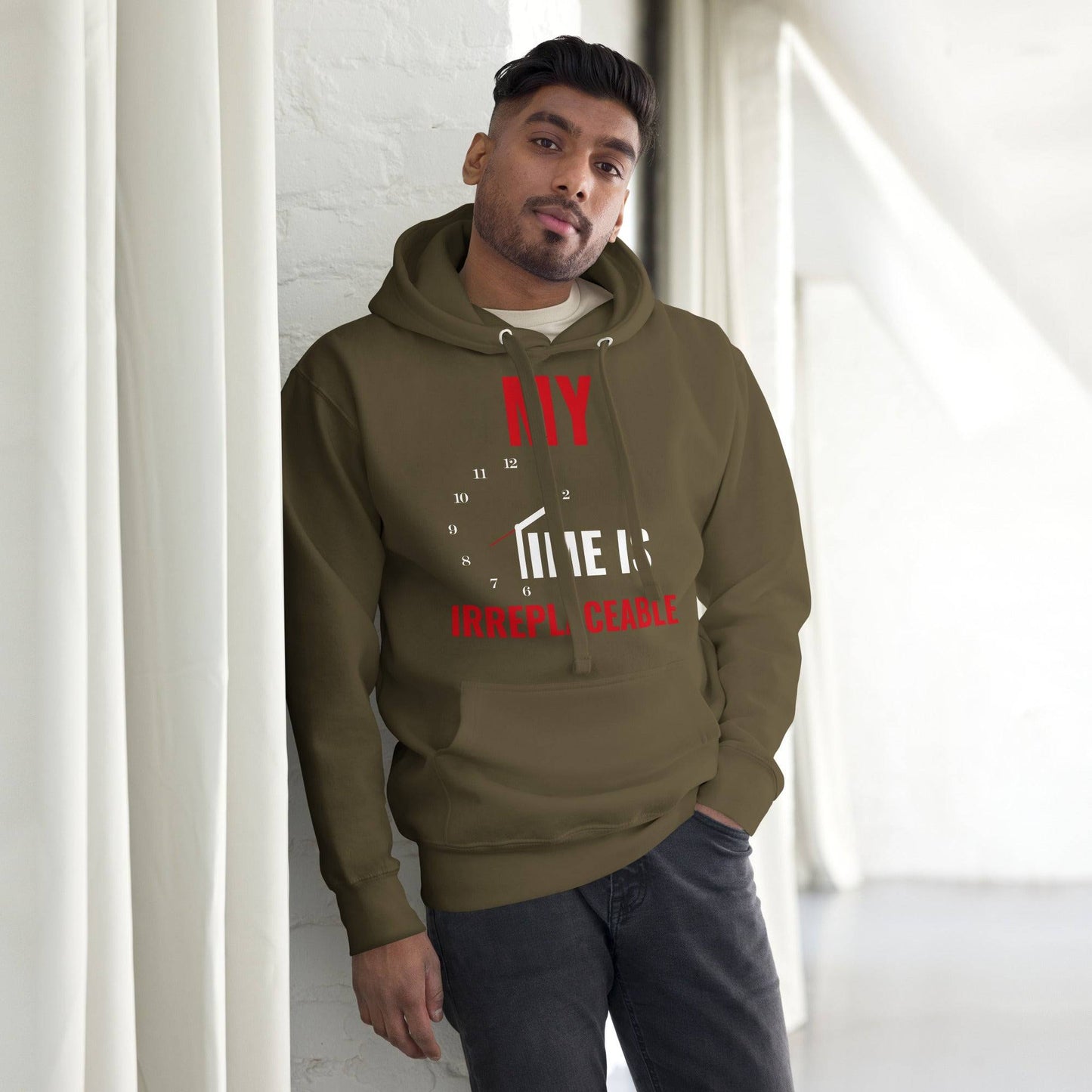 Irreplaceable Time Unisex Hoodie