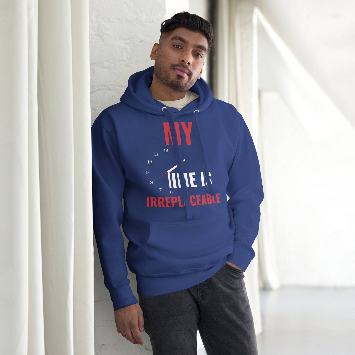 Irreplaceable Time Unisex Hoodie