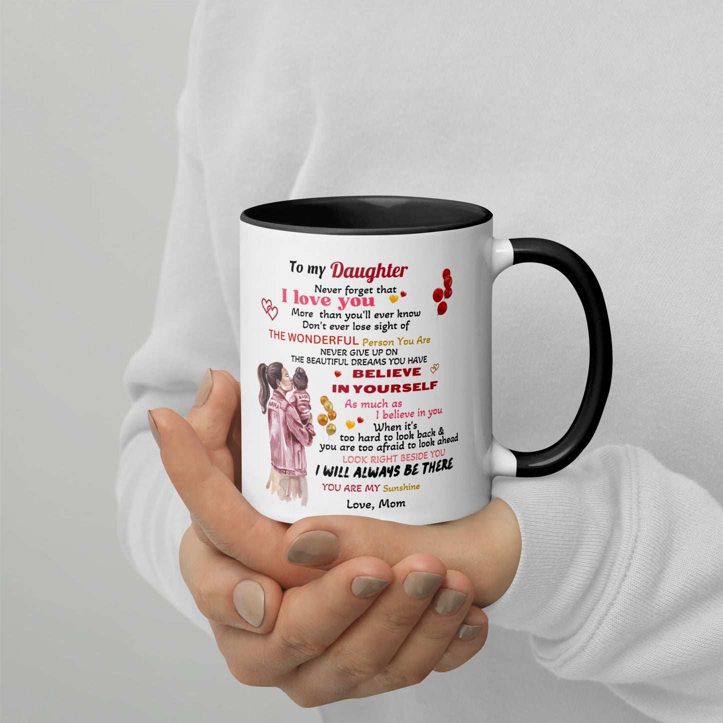To My Daughter Mug
