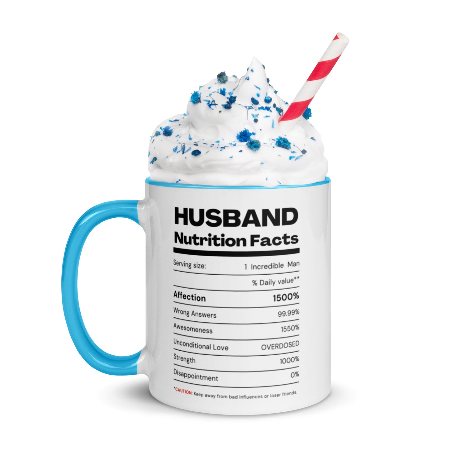 Husband's Nutrition Facts' Mug