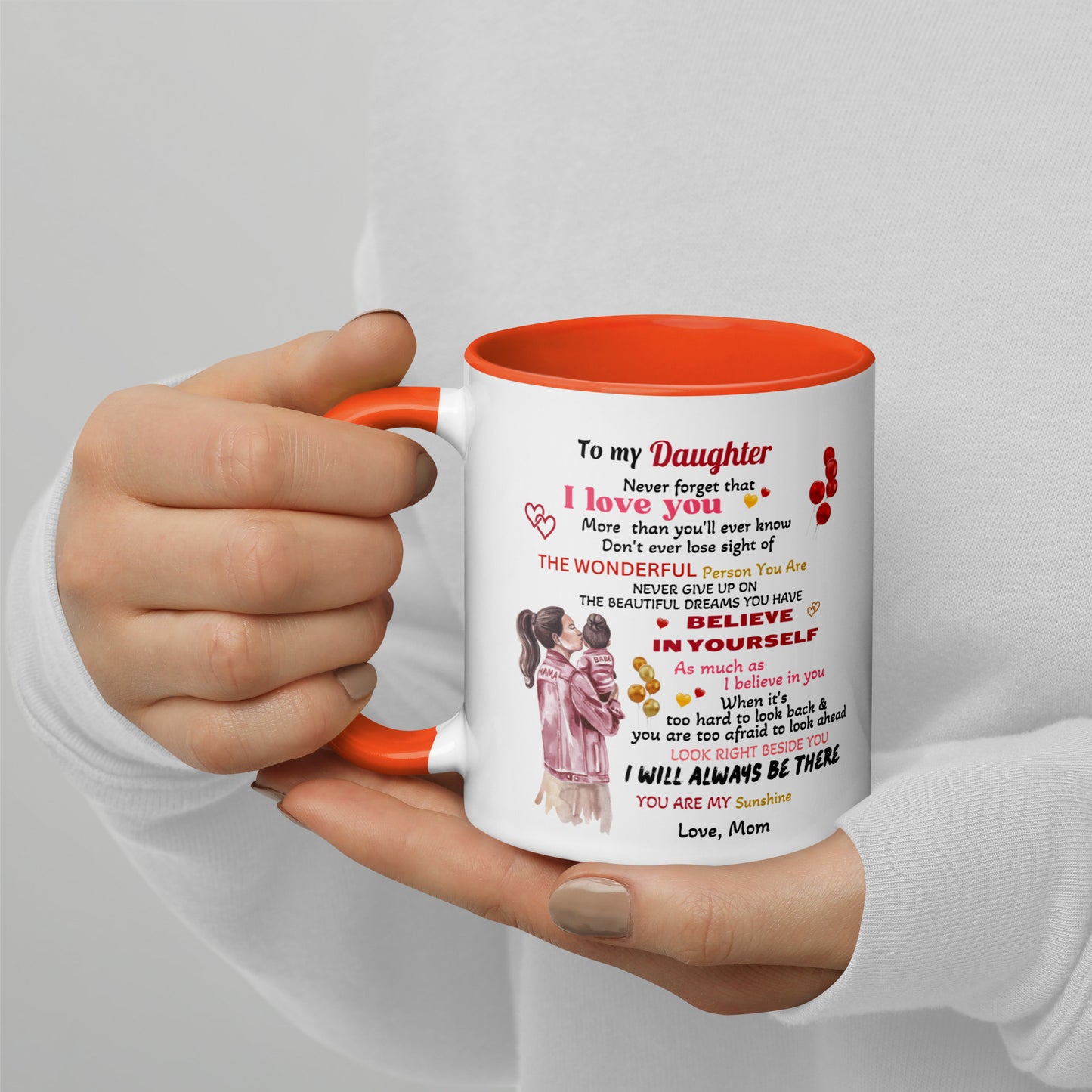 To My Daughter Mug