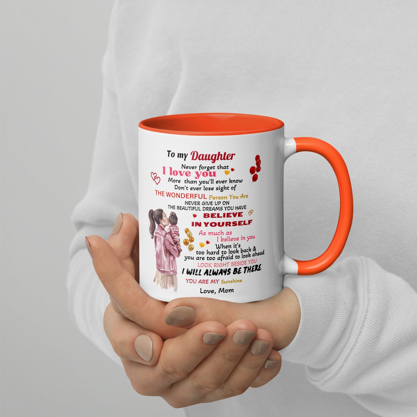 To My Daughter Mug