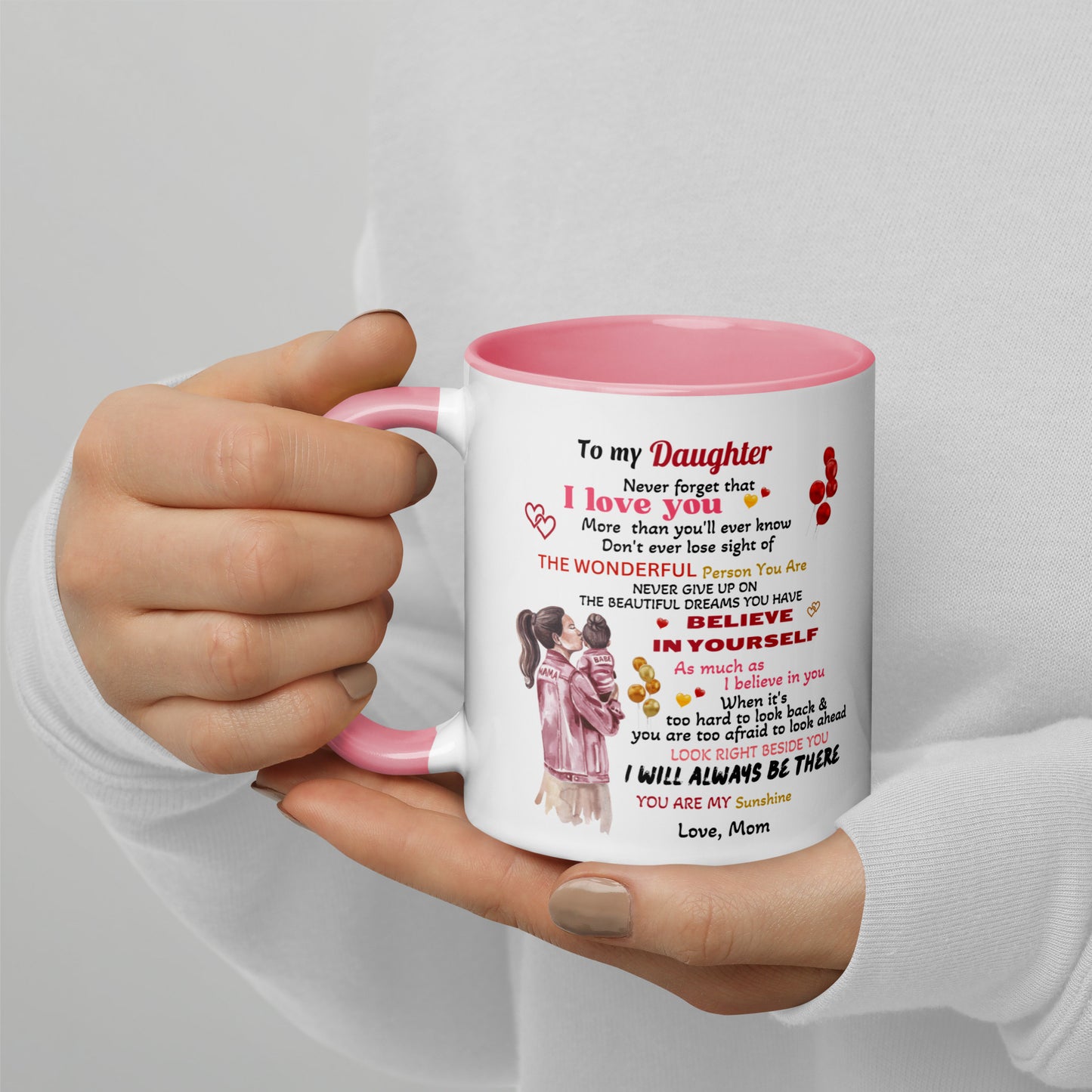 To My Daughter Mug