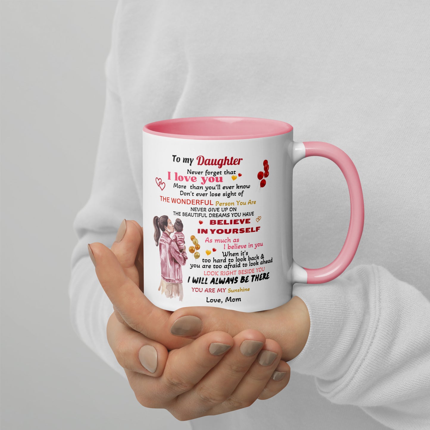 To My Daughter Mug
