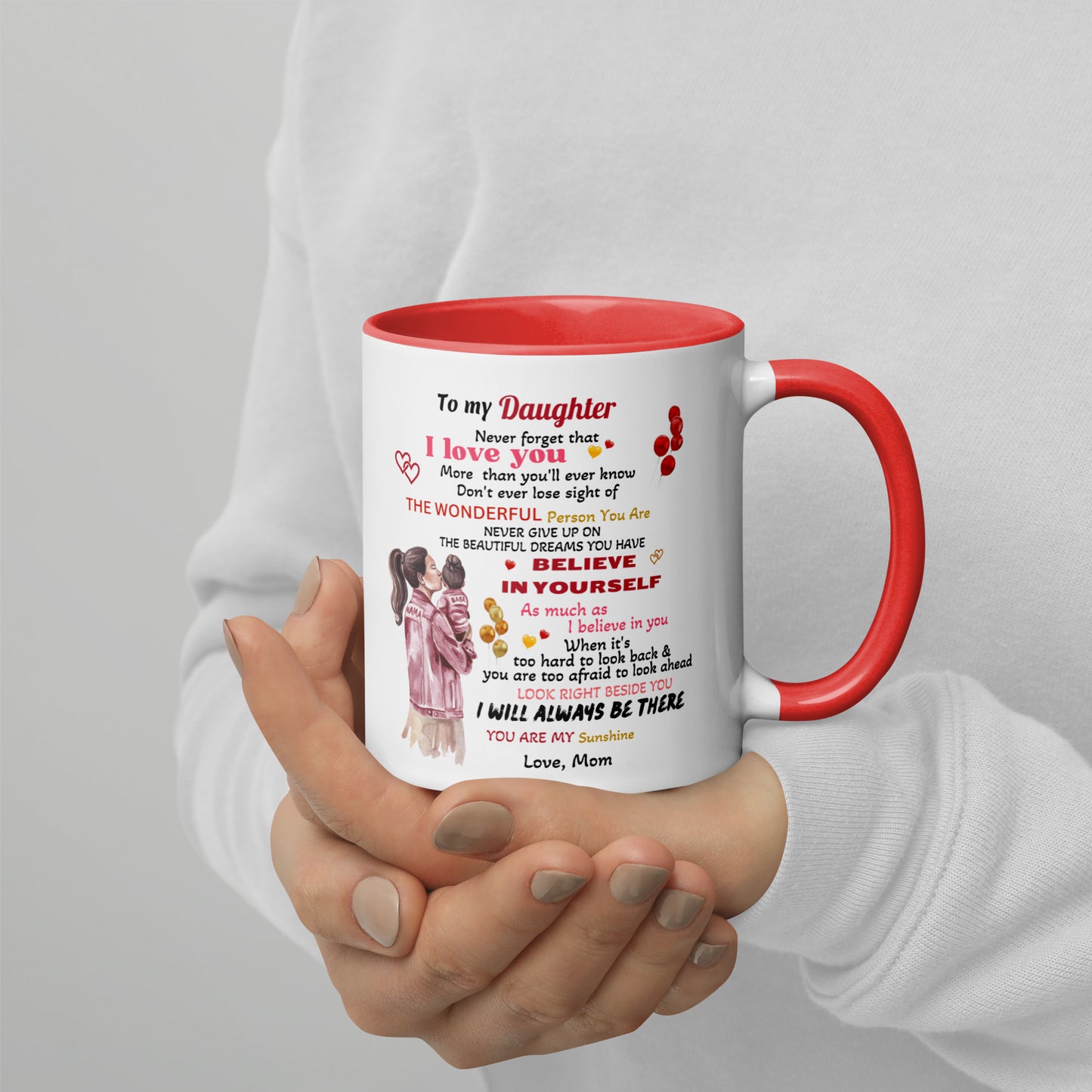 To My Daughter Mug